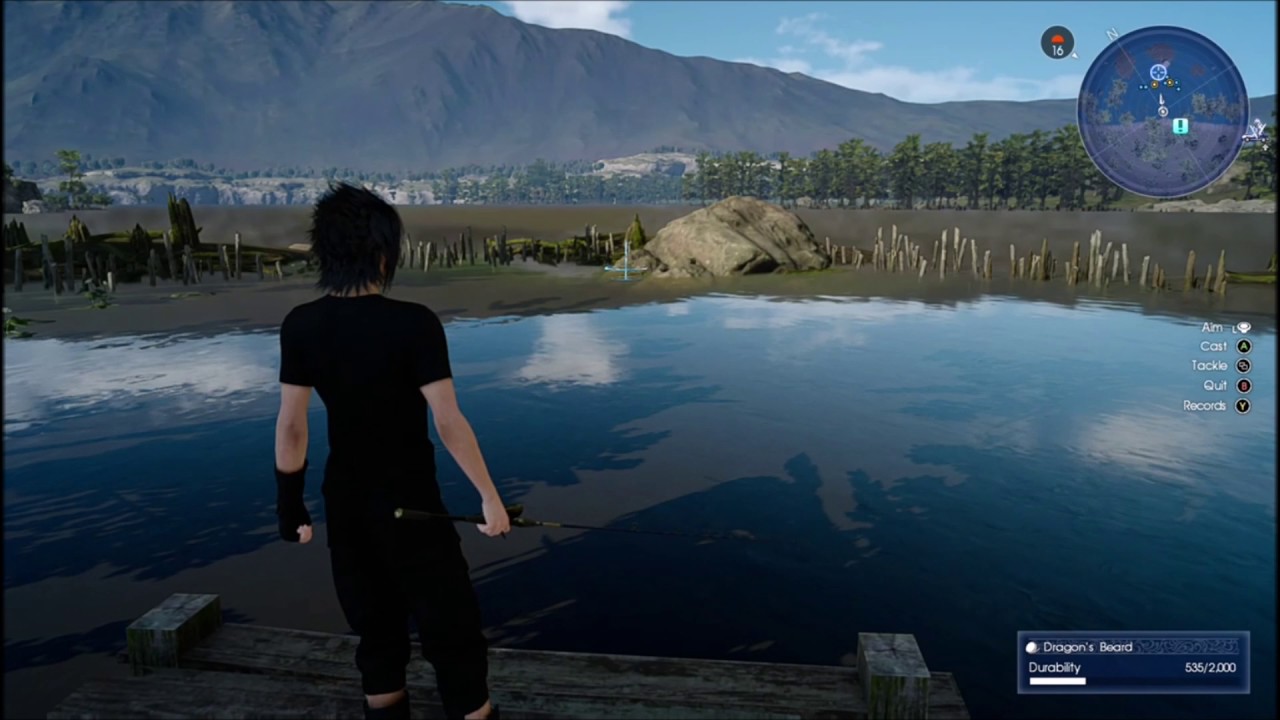 ffxv fishing Vesper Gar YouTube