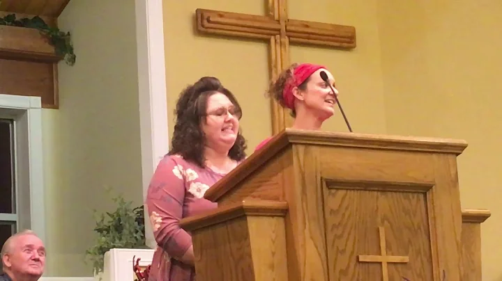 Anita Threet and Tonya Garrett