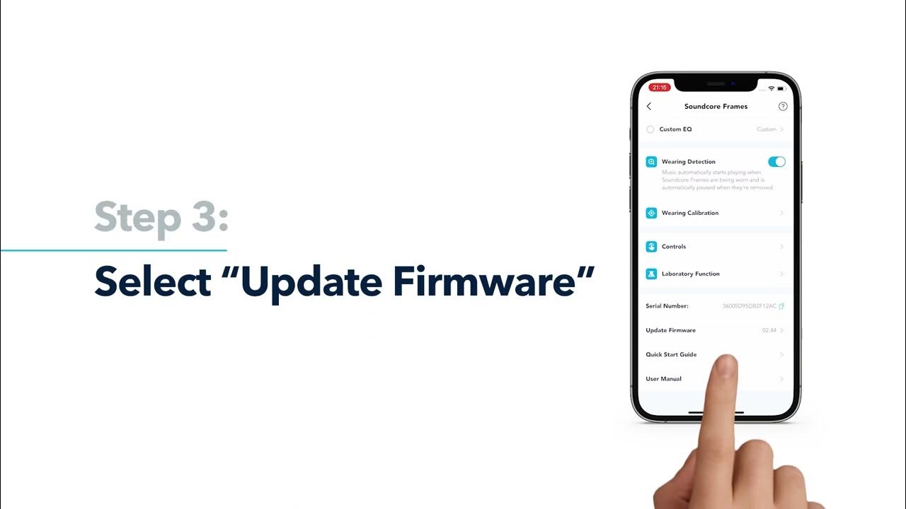 How to update the firmware for soundcore Frames soundcore Support