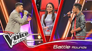 Sheron vs Kavindu | Saragaye  (සරාගයේ) | Battle Rounds | The Voice Sri Lanka