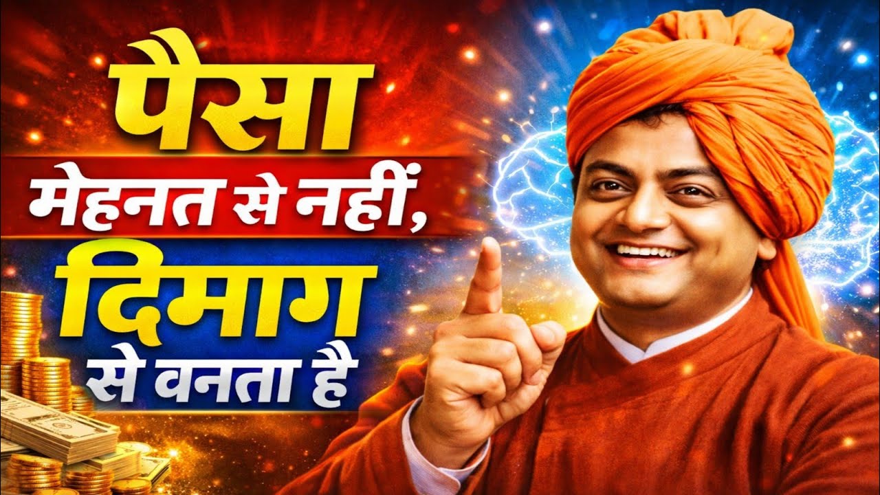 पैसा मेहनत से नहीं, दिमाग से बनता है | अमीर लोग ऐसा क्यों सोचते हैं?