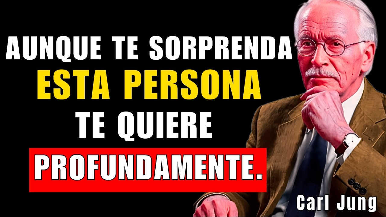 AUNQUE TE PAREZCA INCREILE, ESTA PERSONA TE AMA  PROFUNDAMENTE. MIRA EL VIDEO|CARL JUNG