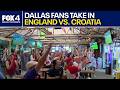 England vs Croatia watch parties pack with excited fans