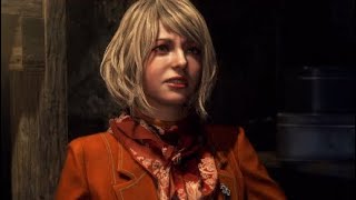 Resident Evil 4 Remake Meeting Ashley Graham Cutscene 4K 60Fps