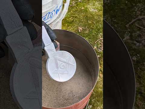 Lost Foam Metal Casting Process #diy #how #howto
