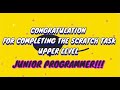 HASIL KERJA SCRATCH MURID -JUNIOR PROGRAMMER UPPER LEVEL