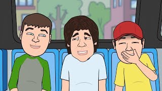 Joey Diaz City Bus Moment - JRE Toons