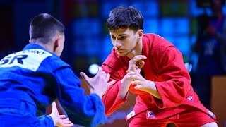 BLRTSIAN Alik vs HAVKIN Johny. Cadets male 58 kg. European SAMBO Championships 2023