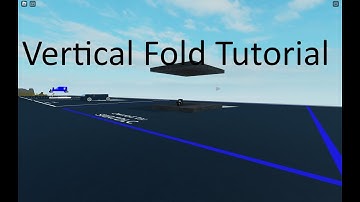 Vertical Fold | Plane Crazy - Tutorial