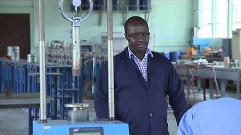 Rwanda Polytechnic - Road Construction - Level 5 - Performing a CBR Test - 1 of 1