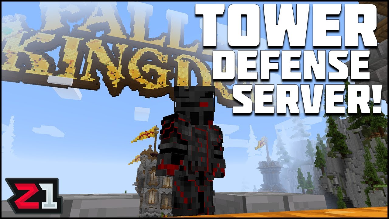 New Tower Defense Server Fallen Kingdom Minecraft Server First Look Z1 Gaming Youtube