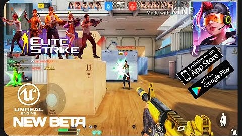 ELITE STRIKE - Android / iOS - NEW BETA GAMEPLAY (Unreal Engine 4)