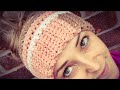 HOW TO CROCHET MESSY BUN HAT / FAST /EASY#crochetbunhat#howto#easycrochet#hačkovanie