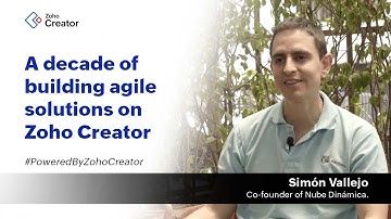 Powered by Zoho Creator | A decade of building agile solutions on Zoho Creator