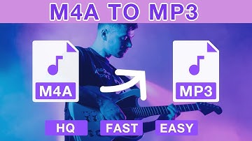 How to Convert M4A to MP3 on Mac and Windows PC | Up to 320Kbps