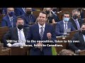 Trudeau walks out