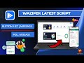 whatsapp cloud panel with button | waziper new update | how to get waziper script