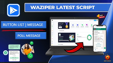 whatsapp cloud panel with button | waziper new update | how to get waziper script