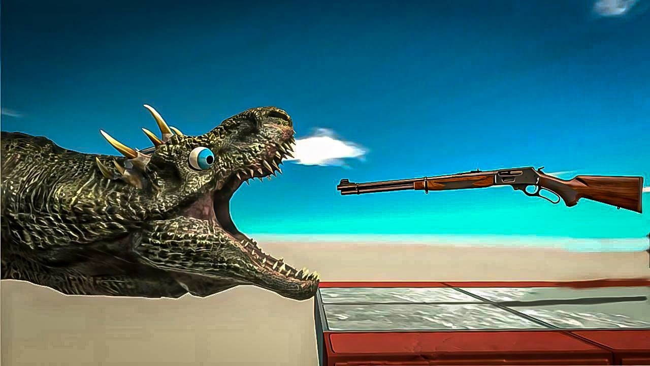 Dinosaur Hunting and Monster Battles