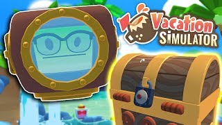 FINDING BOTBEARD'S SECRET TREASURE! - Vacation Simulator VR Gameplay - Oculus VR Game