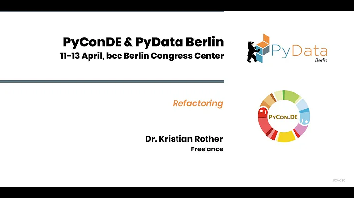 Dr. Kristian Rother: Refactoring