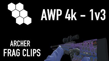 CS:GO Frag Clip : AWP MM 4k, 1v3.