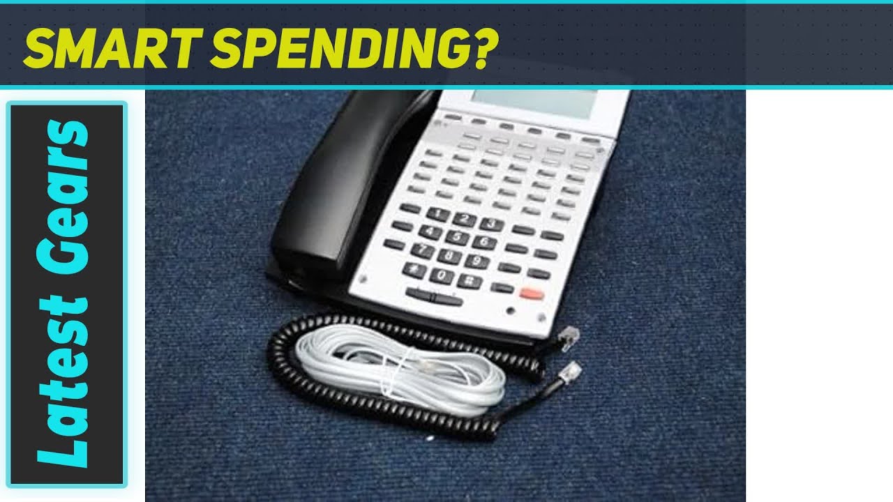 NEC Aspire 34 Button IP1NA-24TXH 0890045 Display Phone Overview