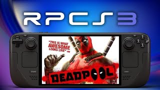 Deadpool (RPCS3) PS3 Emulation on the Steam Deck OLED