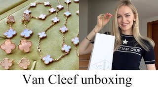 VAN CLEEF UNBOXING | VCA Mother of pearl