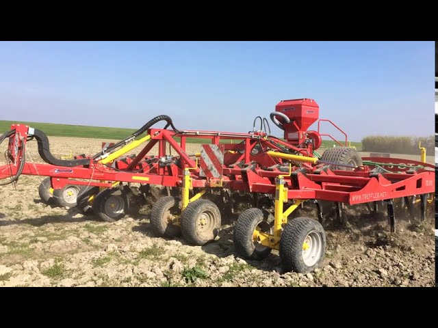 Sowing machine  Pneumatic sowing technology from Treffler