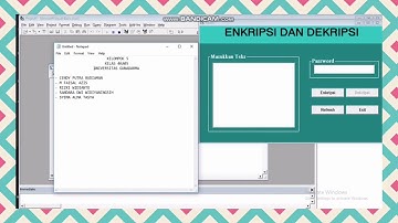 APLIKASI ENKRIPSI DAN DEKRIPSI MENGGUNAKAN METODE AES DAN VB6