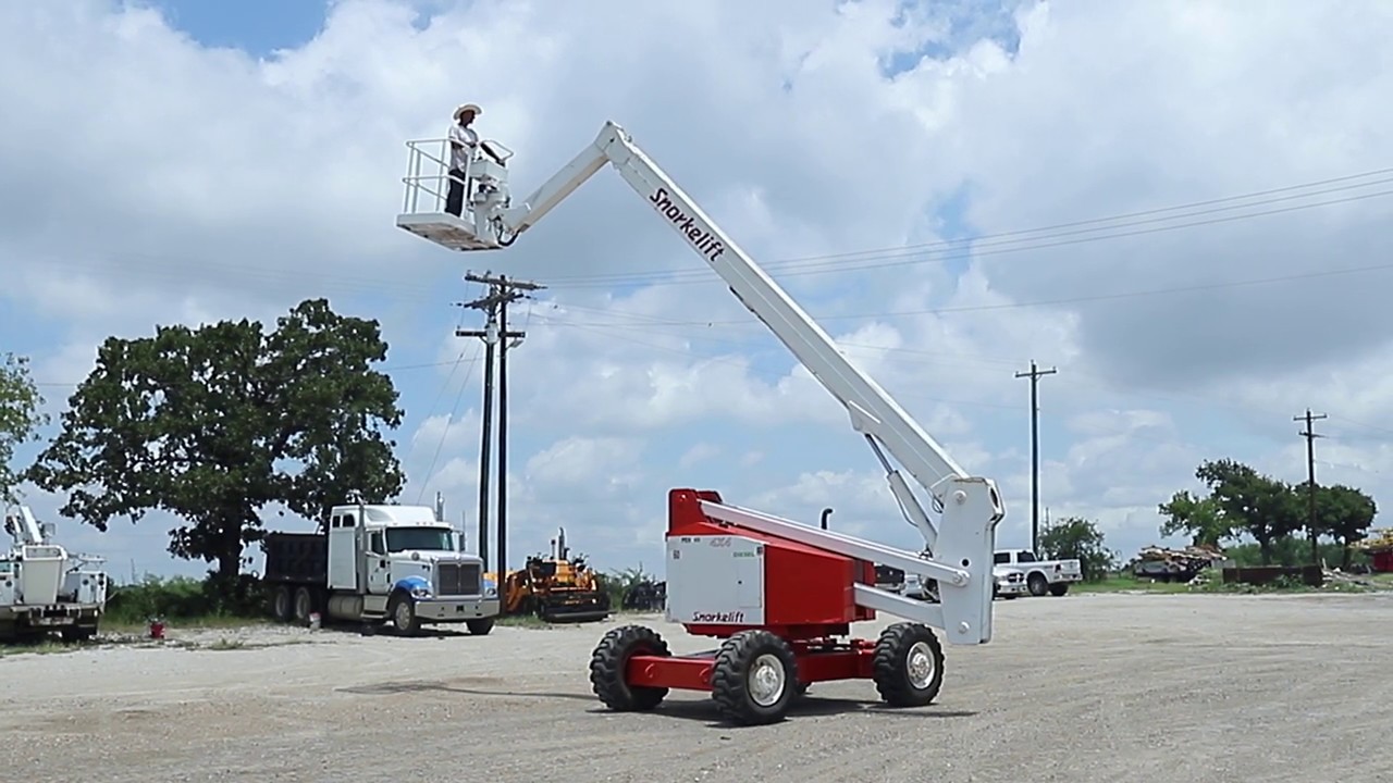 1999 SNORKEL BOOM LIFT YouTube