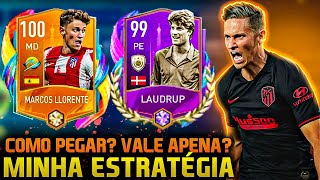 COMO PEGAR LORRENTE 100 & ÍCON 99 VALE APENA?QUAL CARTA PEGAR? *MINHA ESTRATÉGIA* | FIFA MOBILE 22