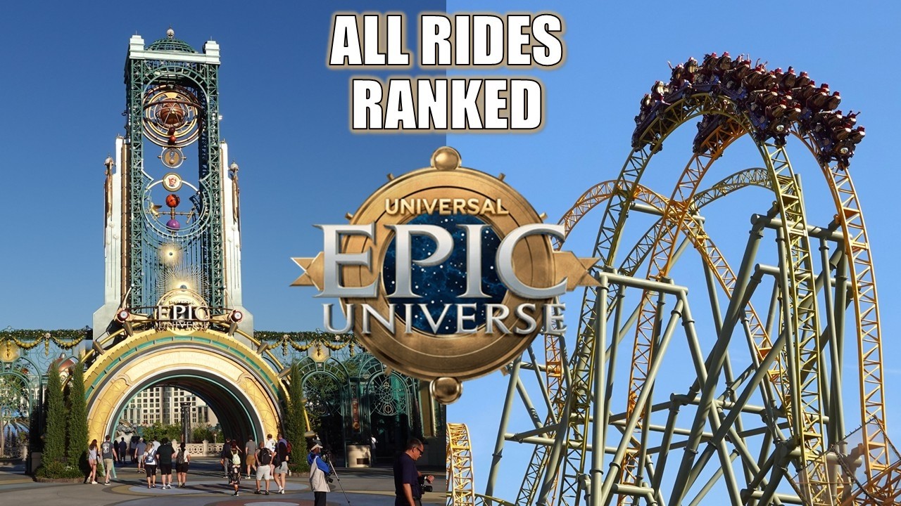 All Rides at Epic Universe Ranked - YouTube