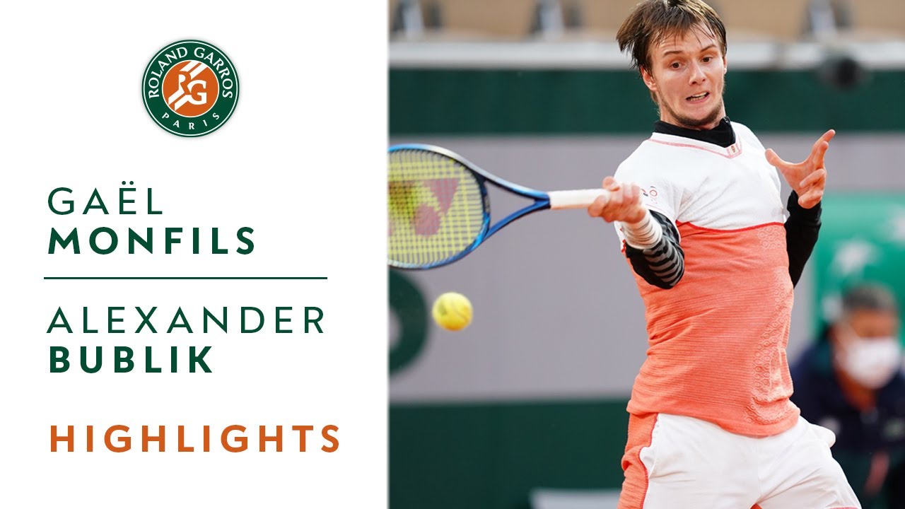 Gaël Monfils vs Alexander Bublik - Round 1 Highlights | Roland-Garros 2020