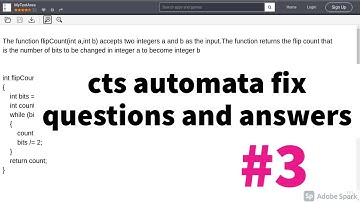 cts automata fix || cts automata fix question || cts automata fix questions and answers || part 3