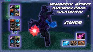 Vengeful Spirit Shendelzare Silkwood Guide | 4 позиция, мид и лайнинг , Где она более эффективна?