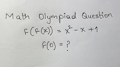 Math olympiad Question | A Nice problem of function