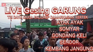 LIVE  SORE GESING GEMBLENGAN GARUNG TRI DAYA MUDA KALIUREP DAMARKASIAN KERTEK