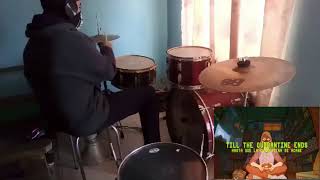 QUARANTINE SONG 'LOCK ME UP' The Chalkeaters feat. Idrise [DRUM COVER]