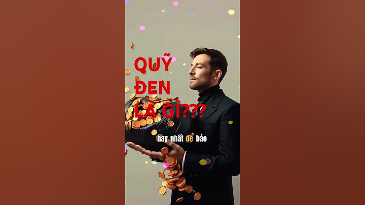 Quỹ Đen”  – Tự Do Tài Chính Trong Im Lặng 💼💰