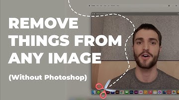 Remove Anything From A Photo (Without Photoshop) - Mac Tutorial 2022