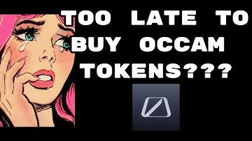 Too late to buy Occam tokens?? - Review of the IDO of the Occam tokens (OCC)