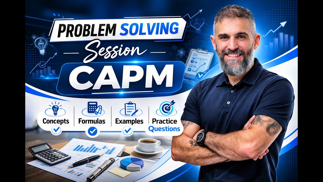 Solving a Tricky CAPM Exam Question - YouTube