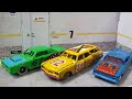 Custom Hotwheels demo-derby cars: I have finally completed the set for my son!