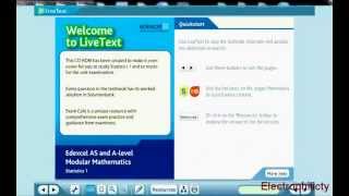 LiveText solution bank tutorial - Edexcel Livetext