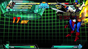MvC3: Comboing off of instant air throw with Taskmaster