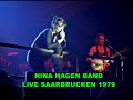 Capture de la vidéo Nina Hagen Band Live Saarbrucken 1979 (Full Concert)