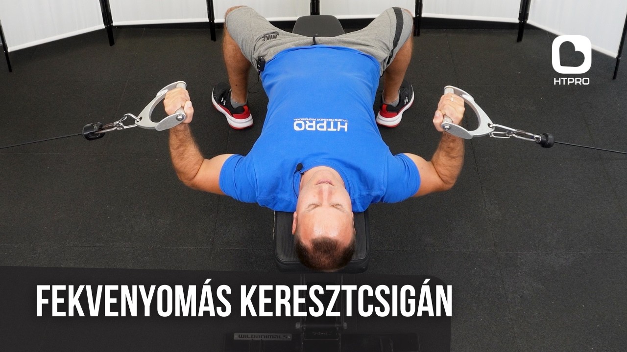 Fekvenyomás keresztcsigán