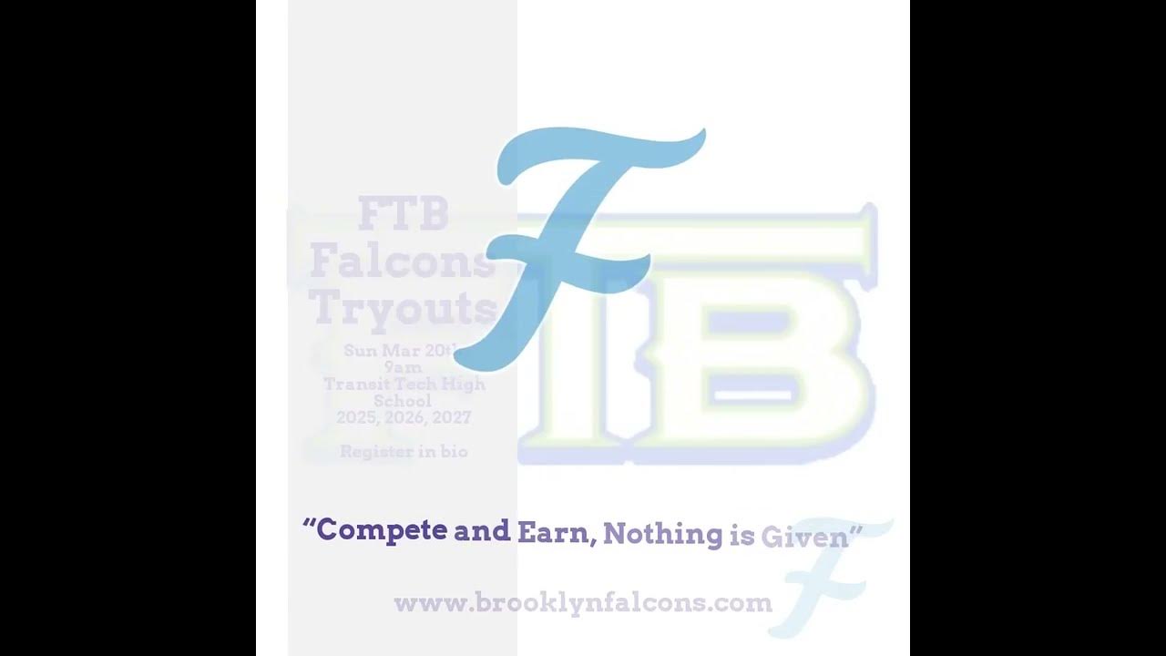 FTB Falcons Tryouts YouTube